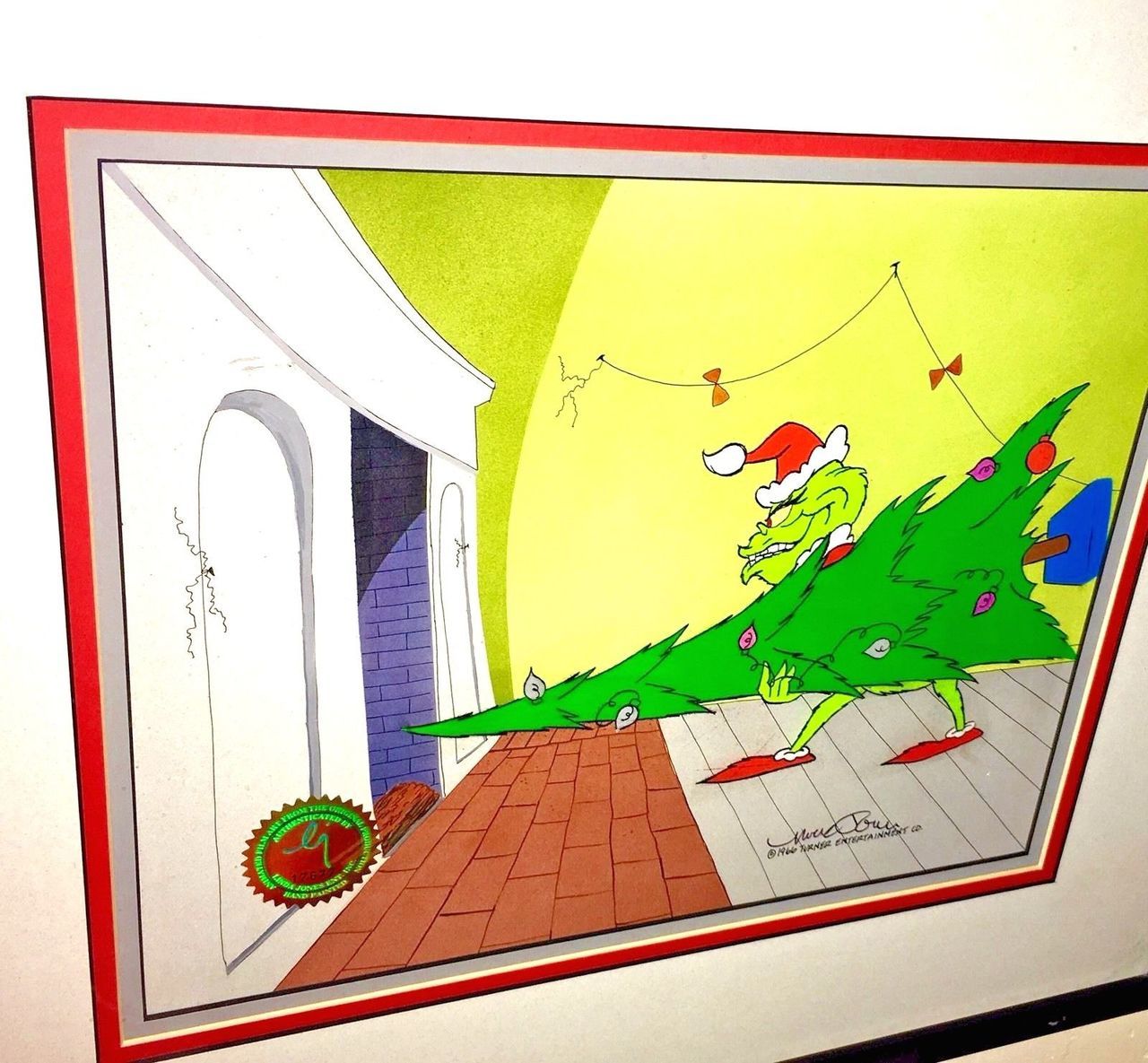 1280x1185 How The Grinch Stole Christmas Original Production Dr Seuss Cel