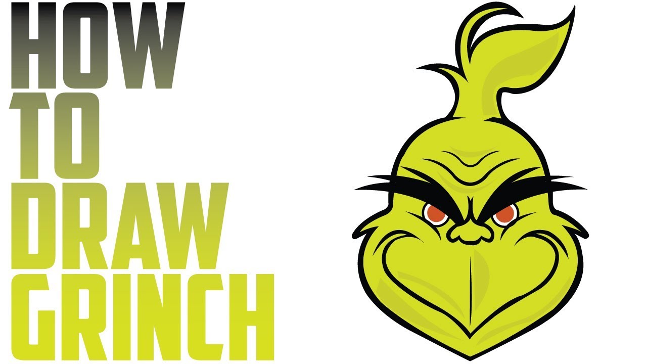 1280x720 How To Draw The Grinch Easy Drawing For Kids