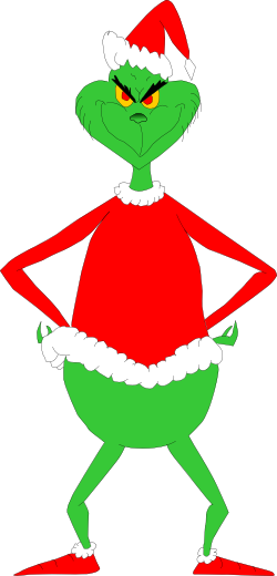 250x520 How To Draw The Grinch Feltmagnet