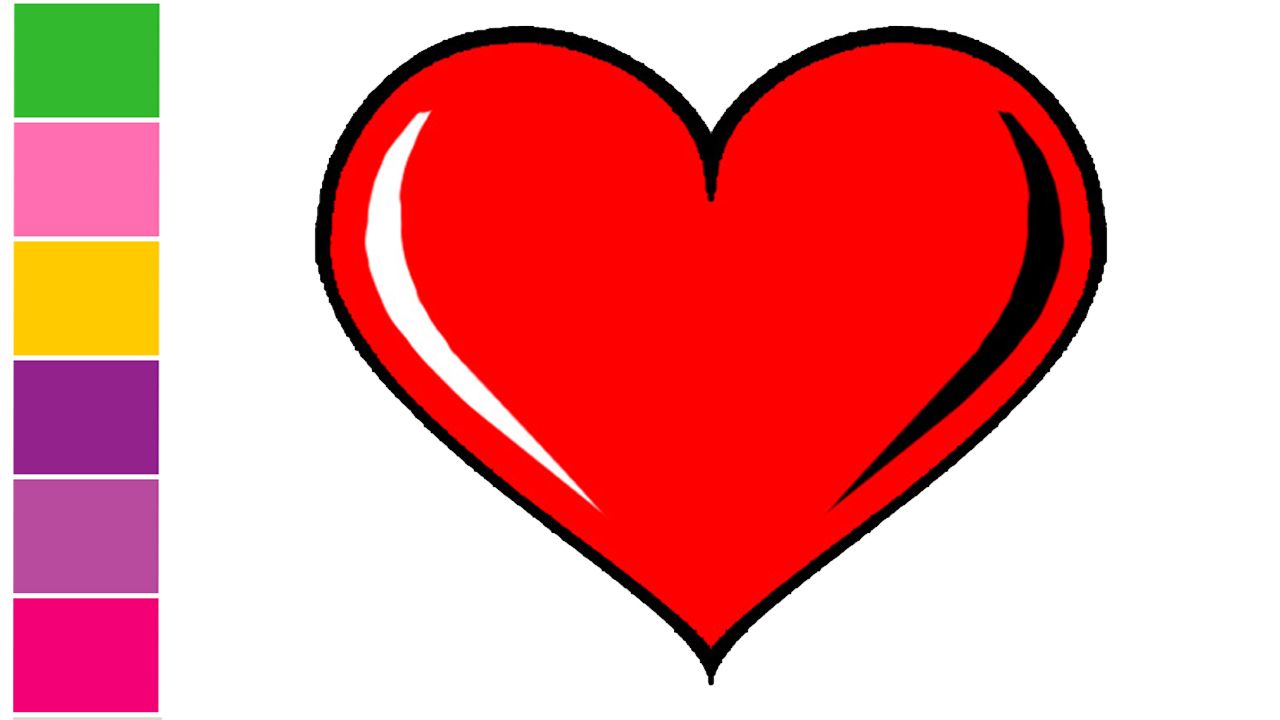 1280x720 How To Draw A Heart