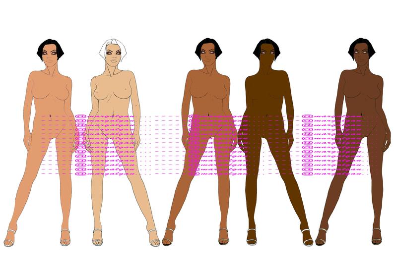 794x561 Fashion Templatesfashion Sketchfashion Drawingfashion Etsy