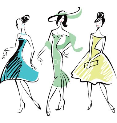 380x400 Retro Fashion Vector On My Style Fashion