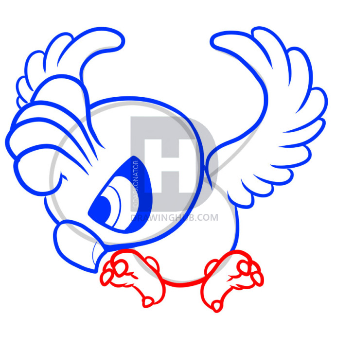 728x720 How To Draw Chibi Ho Oh, Ho Oh, Step