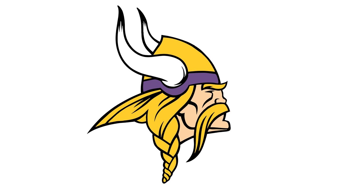 1280x720 How To Draw The Minnesota Vikings Logo