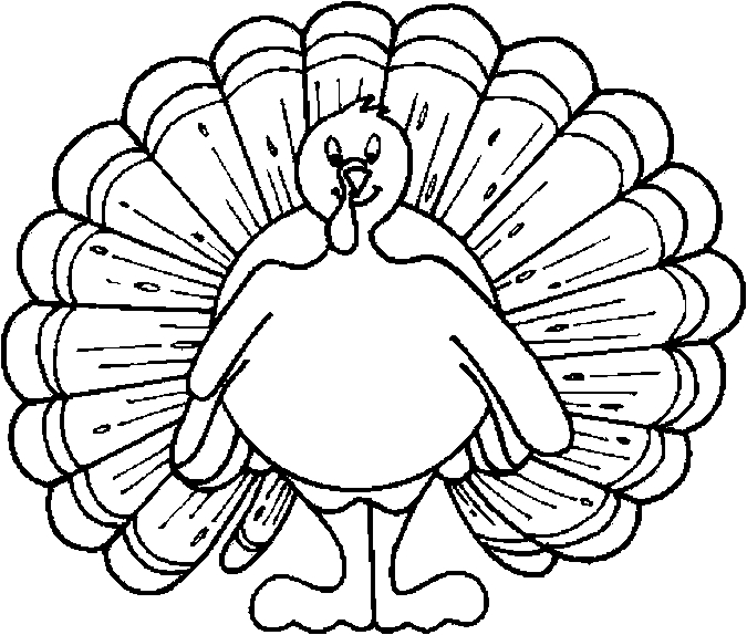 675x574 Best Thanksgiving Turkeys Coloring Pages For Kids