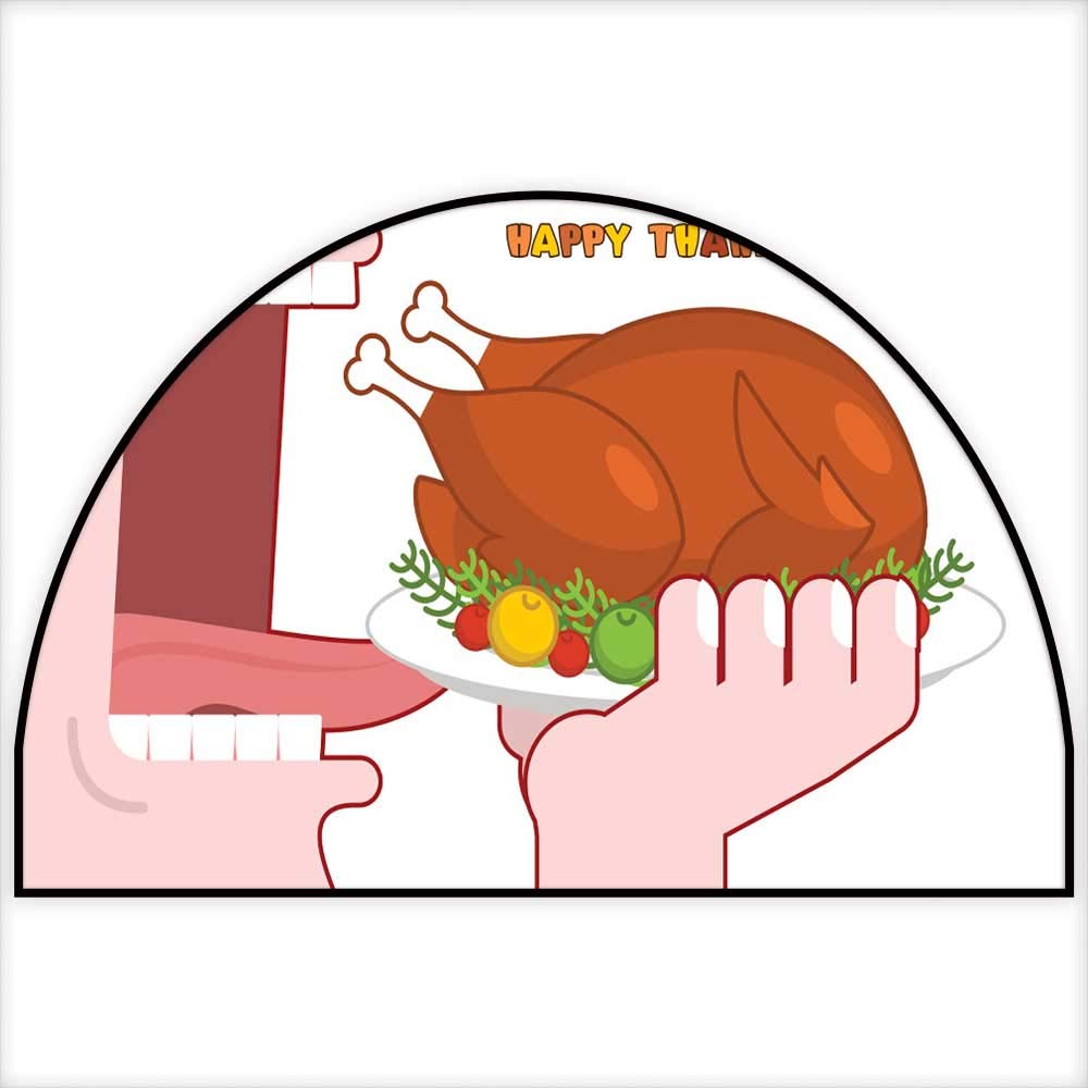 1000x1000 Bath Mats For Floors Happy Thanksgiving Eat Cooked