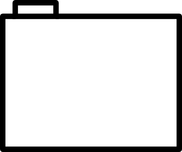 600x499 Folder Closed Clip Art Free Vector In Open Office Drawing