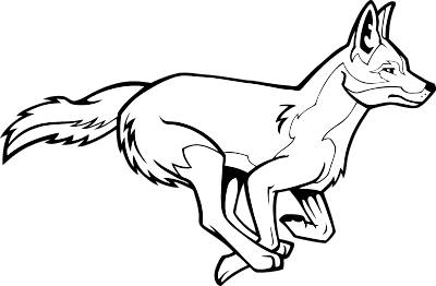 400x262 Free Coyote Clipart