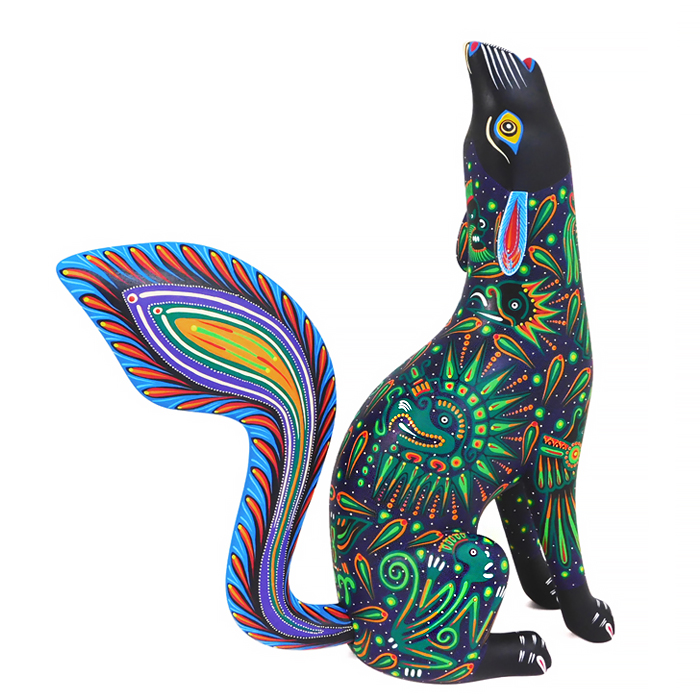 700x700 Nicolas Morales Howling Coyote Sandia Folk