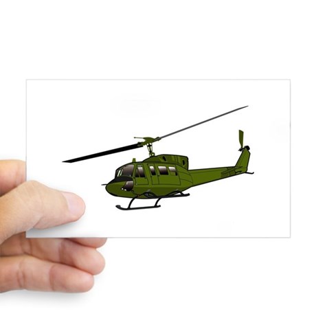460x460 Uh Huey Helicopter Stickers