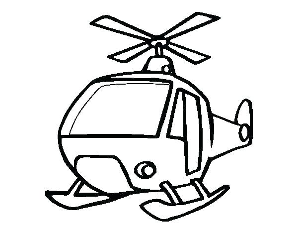 600x470 Huey Helicopter Coloring Pages