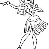 159x159 Kids Drawing Hula Girl Coloring Pages Coloring Sky