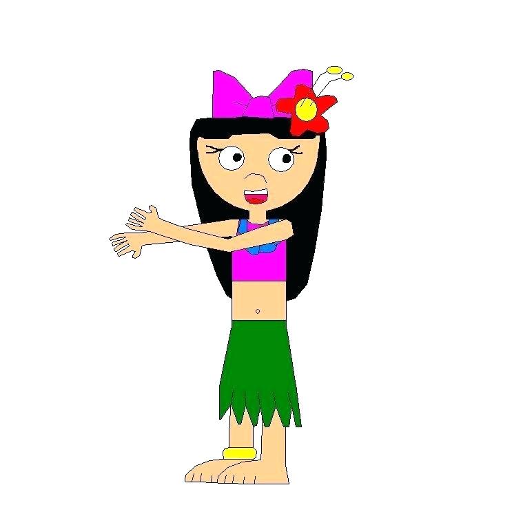 759x750 How To Draw Isabella From Phineas And Ferb