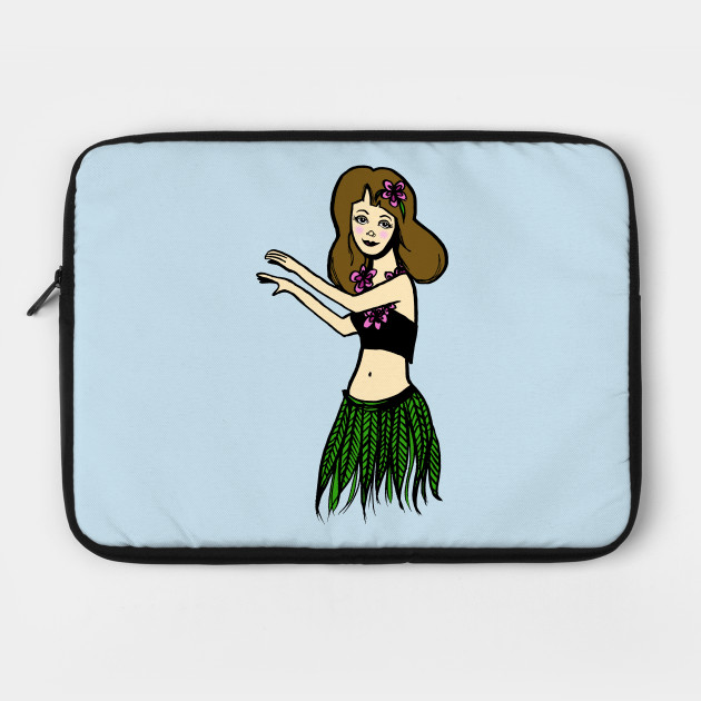 630x630 Dancing Hula Girl Happy Hawaii