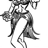 159x159 Kids Drawing Hula Girl Coloring Pages Coloring Sky