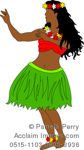 168x300 Hula Girl Clipart Free Download Clip Art