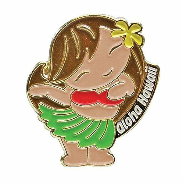 600x600 Islander Hawaii Lapel Hat Pin Aloha Hula Girl For Sale Online Ebay