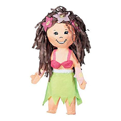 466x466 Amscan Pinatas Hula Girl Toys Games