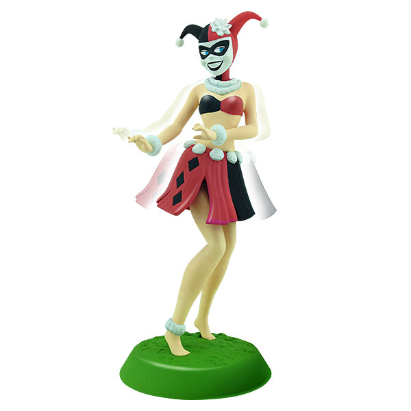 600x600 Dc Harley Quinn Hula Girl Bobble Figure Thinkgeek