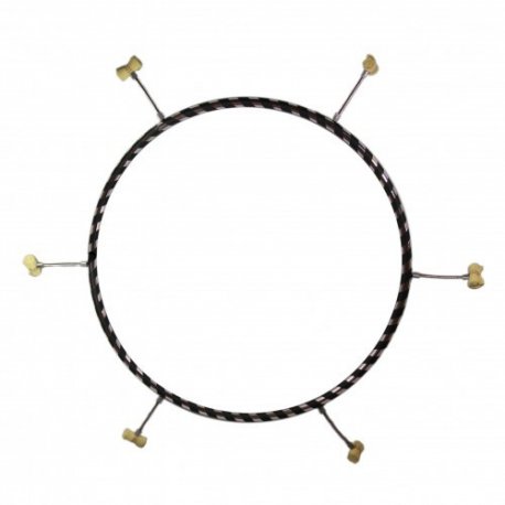 458x458 polypro collapsible fire hula hoop