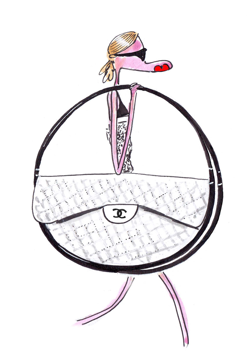850x1223 Chanel Hula Hoop Bag