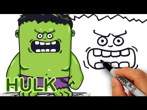 480x360 How To Draw Hulk Cute And Easy