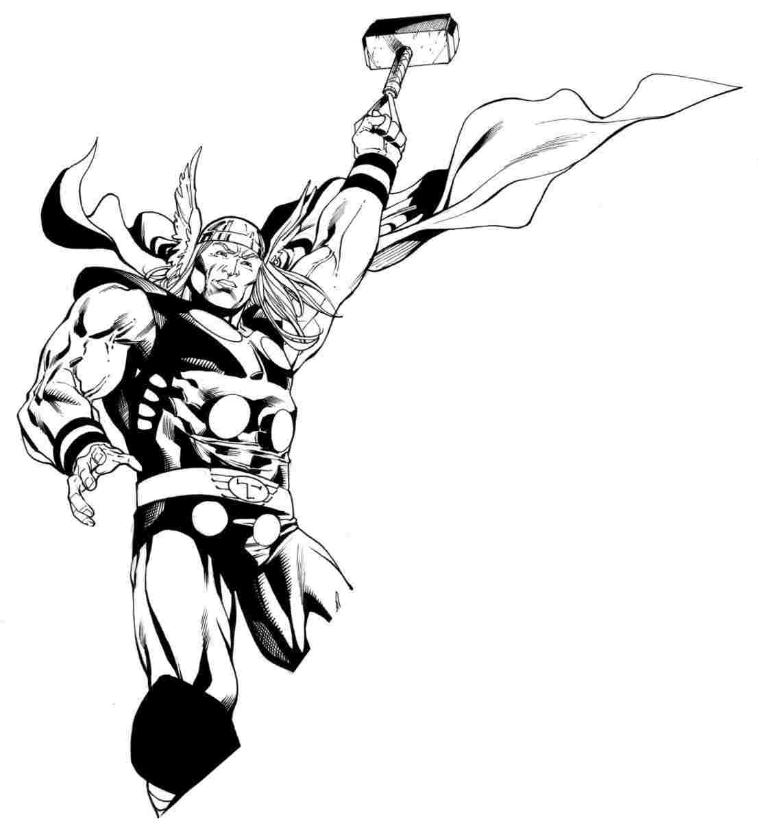 1106x1201 How Thor Full Body Drawing To Draw Hulk Step