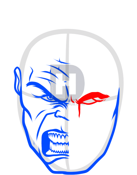 564x720 How To Draw Bruce Banner And Hulk, Step