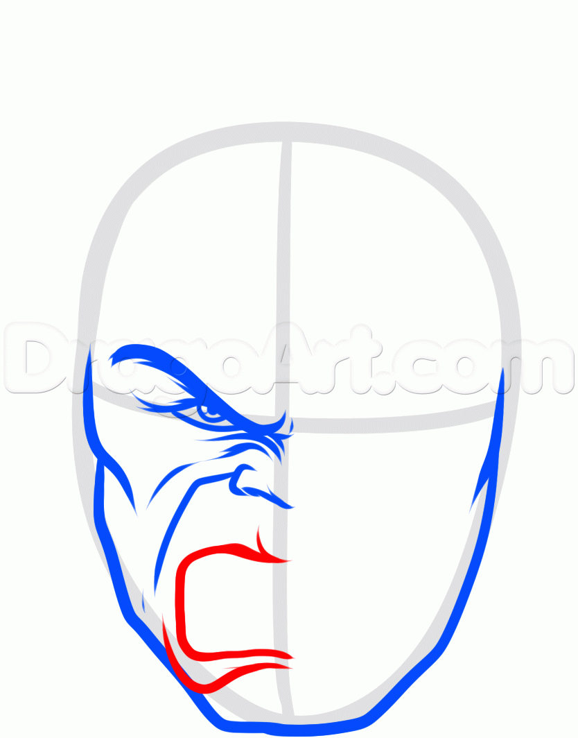 834x1064 How To Draw Bruce Banner And Hulk, Step