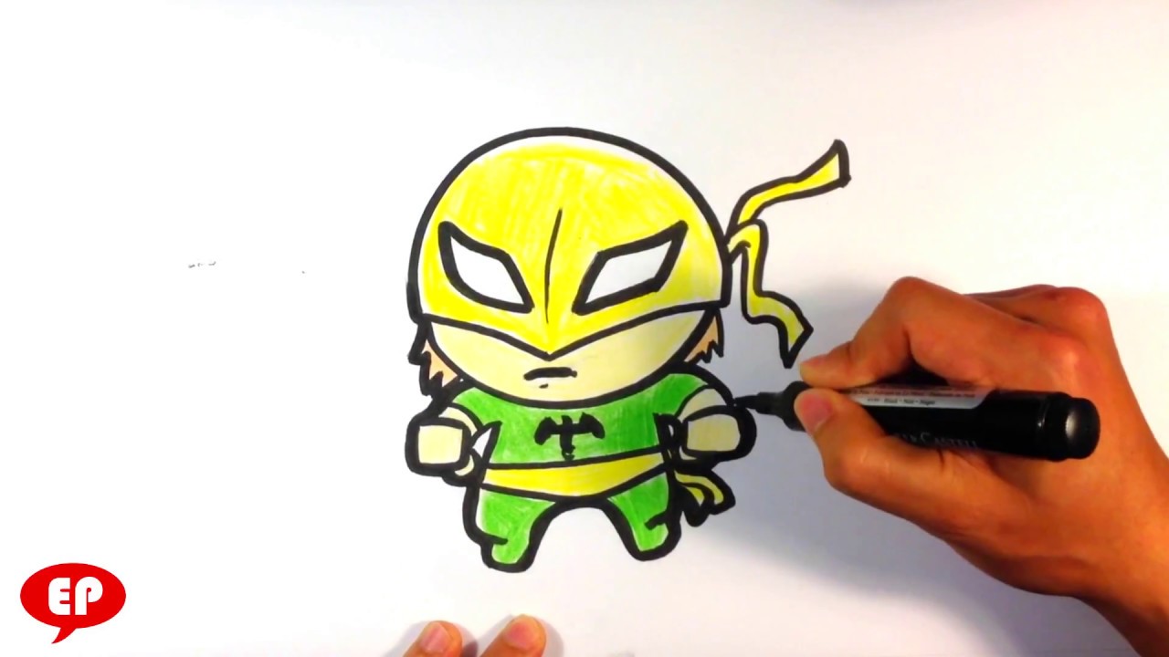 1280x720 How To Draw Iron Fist