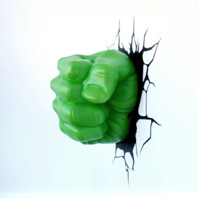 650x650 Lightfx Marvel Hulk Handfist Deco Light