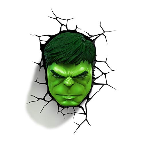 500x500 Marvel Avengers Incredible Hulk Fist Head Fx Deco Wall Led