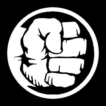 350x350 Cci The Hulk Hand Fist Avengers Marvel Comics Decal