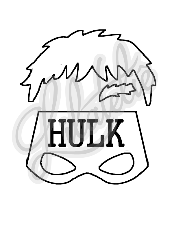 595x822 Collection Of Free Hulk Drawing Mask Download On Ui Ex