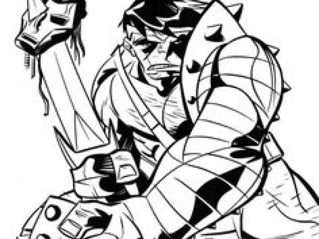 640x480 Free Drawn Hulk, Download Free Clip Art