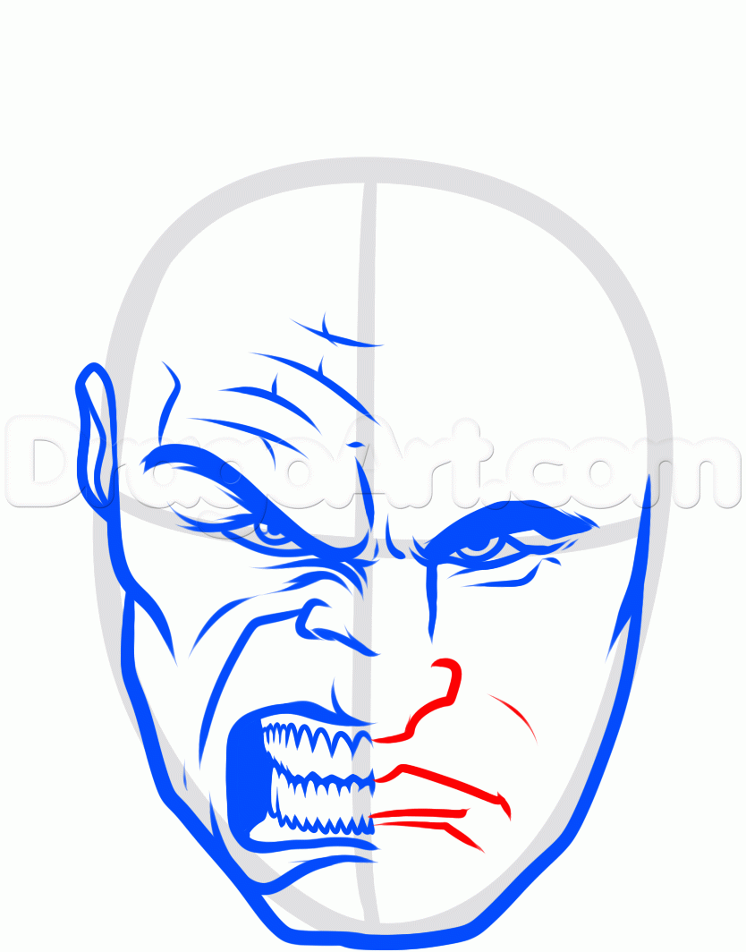 834x1064 How To Draw Bruce Banner And Hulk, Step