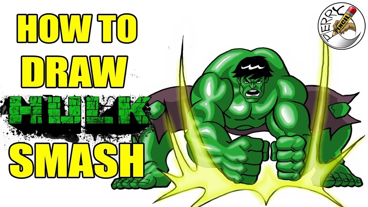 1280x720 How To Draw Hulk Smash