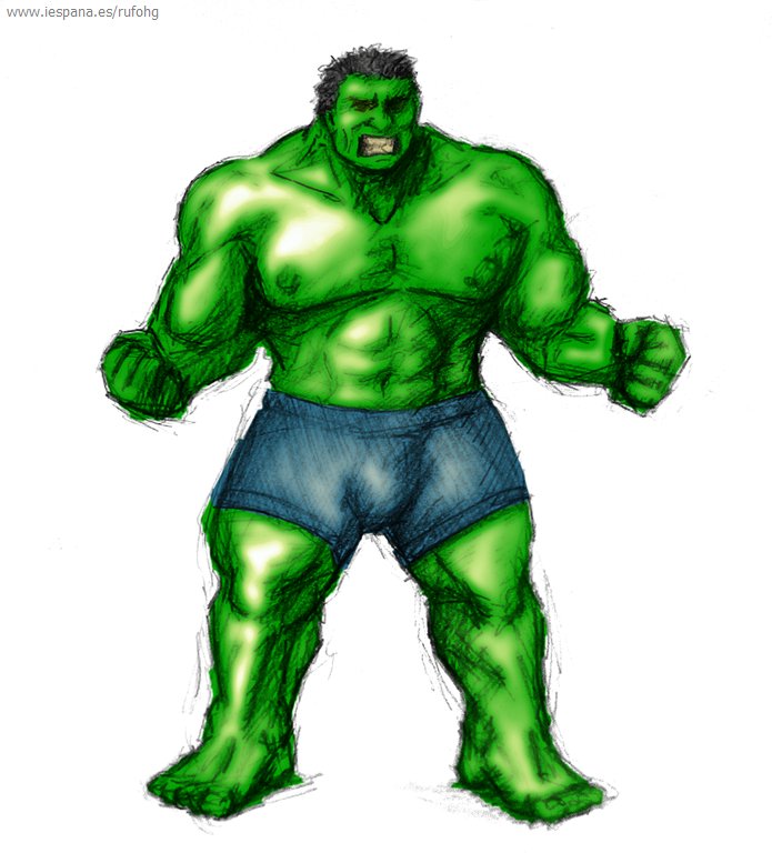 695x768 The World's Best Photos Of Hulk And Pencil