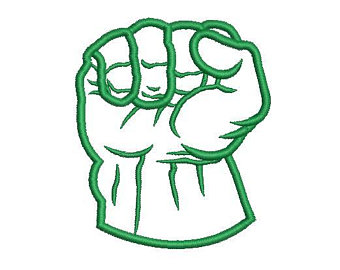 340x270 Hulk Embroidery Etsy