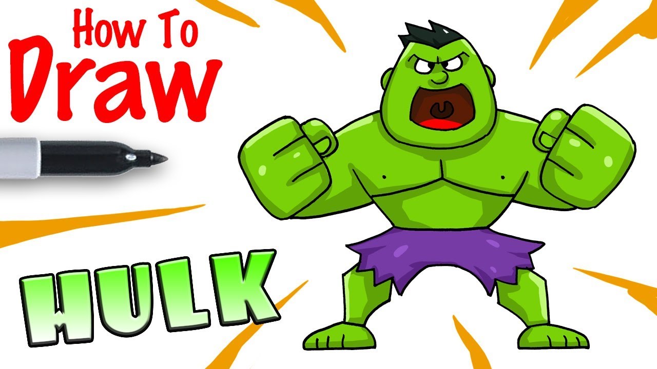 1280x720 How To Draw The Hulk