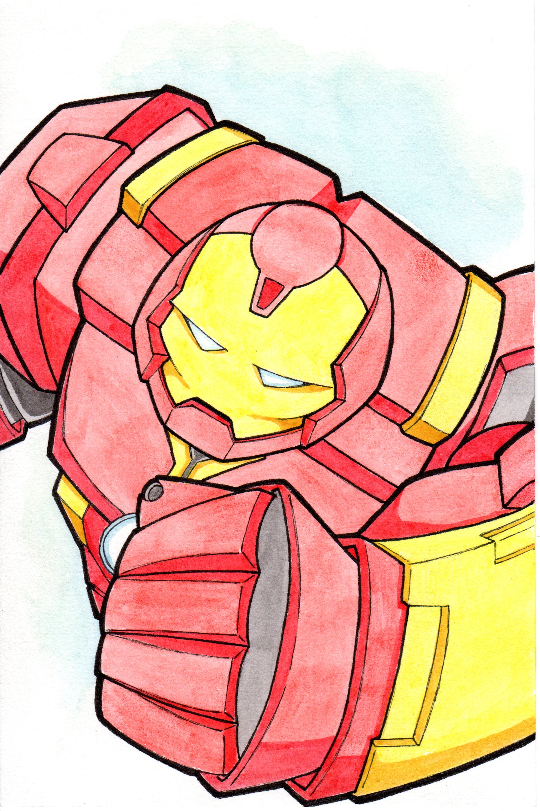 1800x2700 Hulkbuster Watercolor