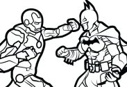 183x125 Iron Man Coloring Pages That You Can Print Images Hulkbuster