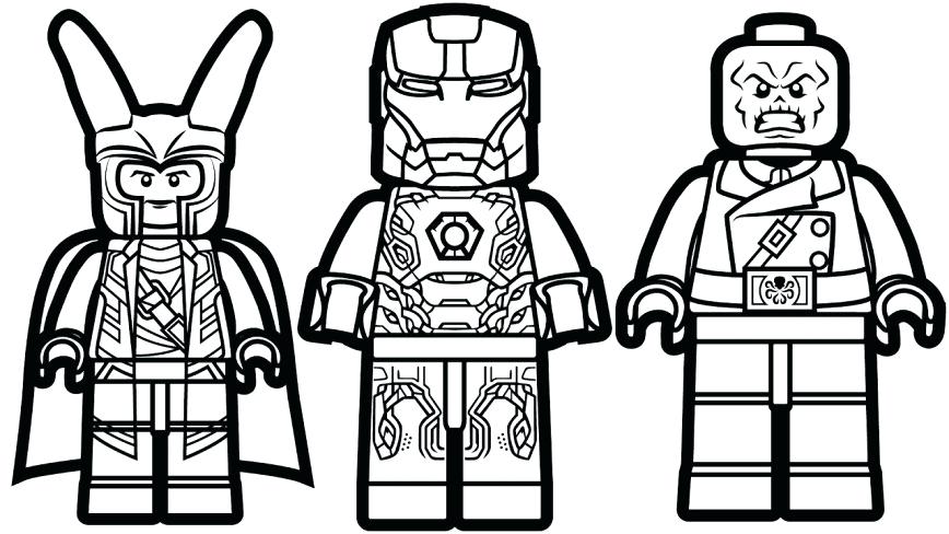 868x488 Lego Iron Man Coloring Pages