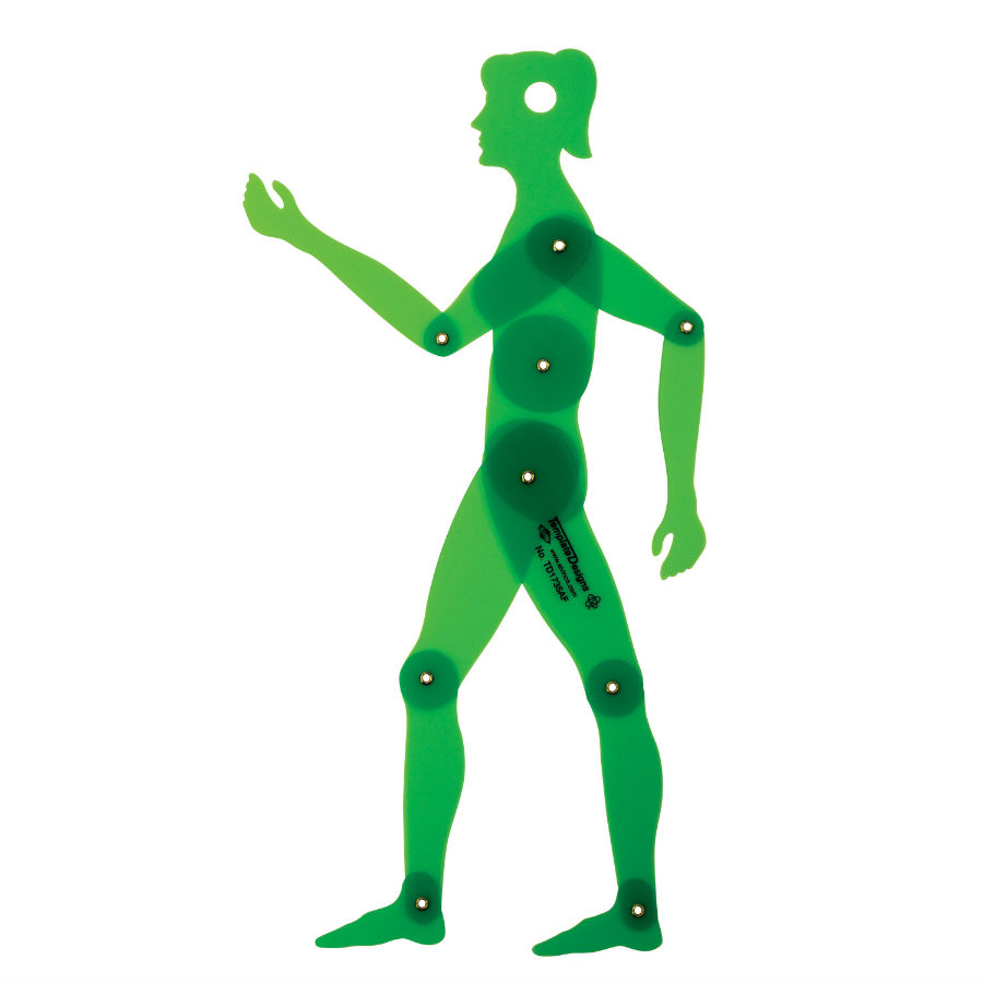 900x900 Human Figure Templates