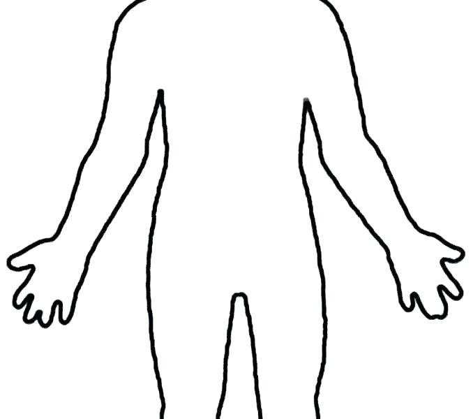 Human Body Drawing Template | Free download on ClipArtMag