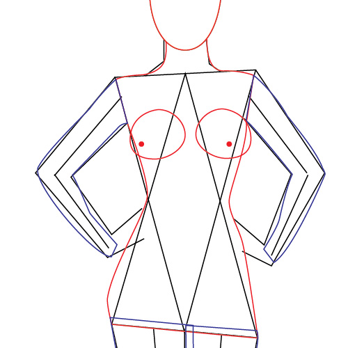 500x500 Modeling The Human Body In Adobe Illustrator