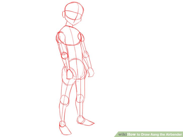 728x546 How To Draw Aang The Airbender