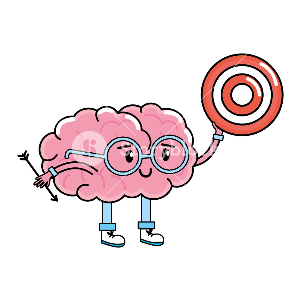 1000x1000 Human Brain Anatomy Drawing From Above Tumblr Cartoon Front View