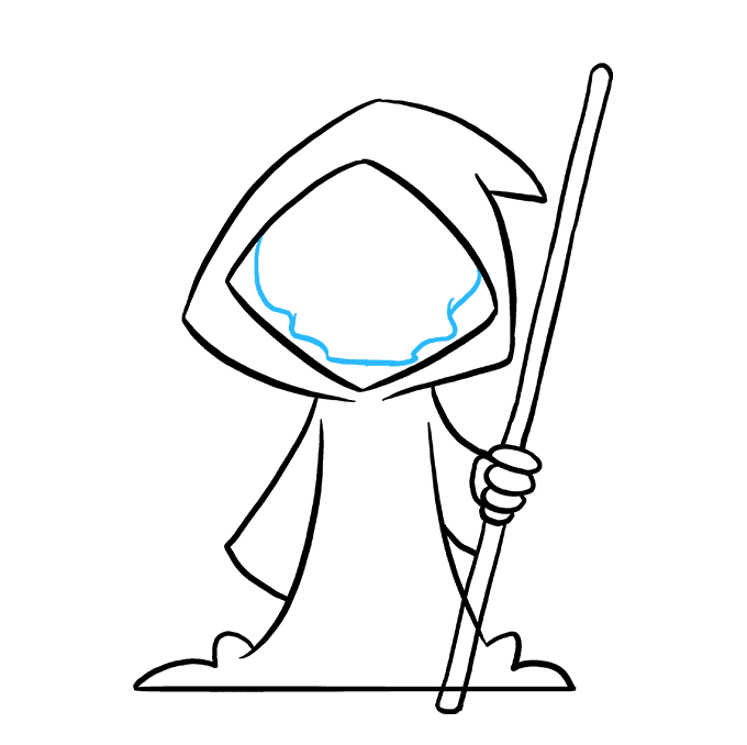 680x678 How To Draw The Grim Reaper