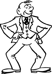 213x299 Cartoon Man Clip Art